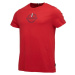 Tommy Hilfiger GLOBAL STRIPE WREATH Pánske tričko, červená, veľkosť