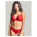 Panache Ana Plunge salsa red 9396