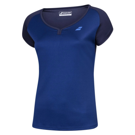 Dámské tričko Babolat Play Cap Sleeve Top Estate Blue L