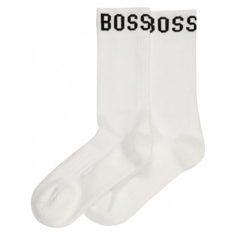BOSS Orange Ponožky  čierna / biela Hugo Boss