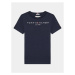 Tommy Hilfiger Tričko Essential KS0KS00210 Tmavomodrá Regular Fit