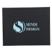 Pánska kožená peňaženka SendiDesign SNW6856 - tmavo hnedá