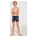 CHLAPČENSKÉ VIANOČNÉ BOXERKY BOKSERKI CORNETTE KIDS BOY 701/145 CANDY 3 86-128