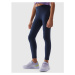 Dievčenské legíny 4F JUNIOR TIGHTS-4FJWSS24TTIGF130-31S-NAVY