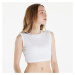 Top Calvin Klein Jeans Aop Cropped Tank Top Warp Logo White