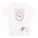 Abercrombie & Fitch Tričko  biela / svetloružová / svetlomodrá