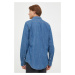 Rifľová košeľa Pepe Jeans pánska, regular, s klasickým golierom