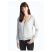 LC Waikiki V-Neck Plain Long Sleeve Women's Knitwear Cardigan