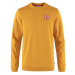 Fjällräven 1960 Logo Badge Sweater M Mustard Yellow Outdoorová mikina