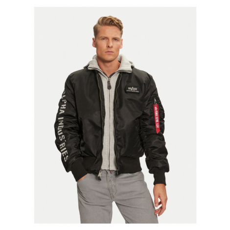 Alpha Industries Vatovaná bunda 133104 Čierna Regular Fit