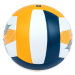 Lopta na plážový volejbal 100 Classic šitá veľkosť 5 oranžová ryba