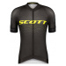 SCOTT Cyklistický dres s krátkym rukávom - RC PRO SS - čierna/žltá