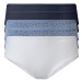 esmara® Dámske nohavičky XXL, 5 kusov (námornícka modrá/svetlomodrá/biela)