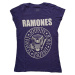 Ramones tričko Presidential Seal Fialová