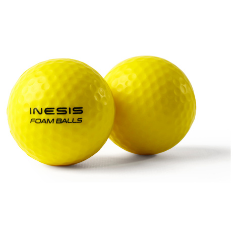 Penová golfová loptička 6 ks INESIS