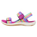 Keen Elle Backstrap Youth Detské páskové letné sandále 10031226KEN rainbow/festival fuchsia