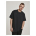 Men's T-shirt Oversized Contrast Stitch black