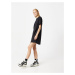 Nike Sportswear Šaty 'Essential'  čierna / biela