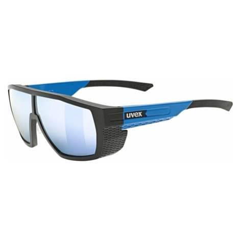 UVEX MTN Style P Black/Blue Matt/Polarvision Mirror Blue Outdoorové okuliare