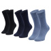 PÁNSKE VYSOKÉ PONOŽKY SKECHERS 3PK MEN'S BASIC SOCKS SK41007-5801