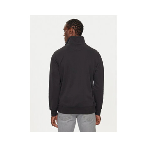 Gant Mikina Reg Shield Half Zip Sweat 2008005 Čierna Regular Fit