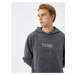 Koton Anthracite Men's Sweatshirt