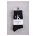 Čierne ponožky CKJ Women Sock 2P Monogram - dvojbalenie