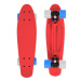 Skateboard FIZZ BOARD Red, Blue-White, červený 80 Kg 5+