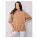 BÉŽOVÁ OVERSIZED MIKINA RV-BL-5185.73P-BEIGE