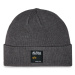 Alpha Industries Čiapka Label Beanie 118934 Sivá