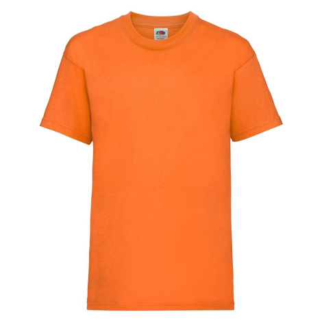 Orange Baby Cotton T-shirt Fruit of the Loom