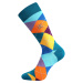 Lonka Dikarus Pánske trendy ponožky - 3 páry BM000000727600100332 káro / mix A