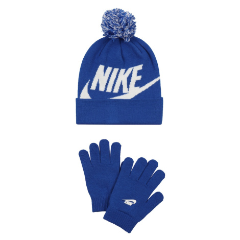 Nike Sportswear Set 'Swoosh Pom'  modrá / biela
