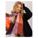 Women's scarf with colorful patterns