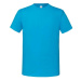 Blue Men's T-shirt Iconic 195 Ringspun Premium Fruit of the Loom