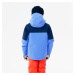 Detská lyžiarska hrejivá a nepremokavá bunda 900 modrá