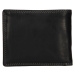 Pánska kožená peňaženka SendiDesign Dragon - čierna