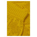 Šortky Karl Lagerfeld Monogram Knit Shorts Blazing Yellow