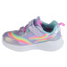 Svetlofialové dievčenské svietiace tenisky Skechers Unicorn Chaser 302298N-LVMT