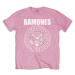 Ramones tričko Presidential Seal Ružová