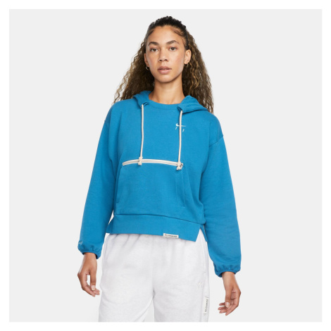 Nike Dri-FIT Swoosh Fly Standard Issue Wmns Pullover Industrial Blue - Dámske - Mikina Nike - Mo