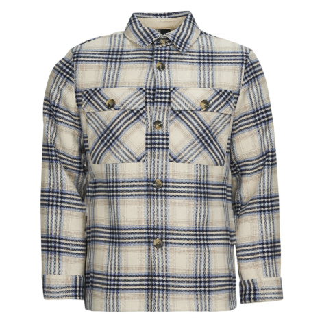 Esprit  Check Overshirt  Kabáty Viacfarebná