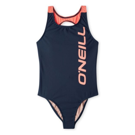 O'Neill SUN & JOY SWIMSUIT Dievčenské jednodielne plavky, tmavo modrá, veľkosť
