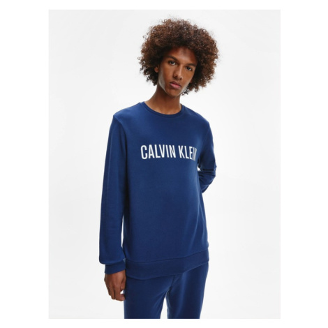 Calvin Klein Jeans Mikina Modrá