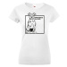 Dámské tričko pre milovníkov psov s potlačou Stafordsirský bulteriér