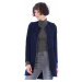 Z6603 DEWBERRY WOMEN'S COAT-NAVY BLUE