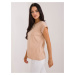 CAMEL TRIČKO KRÁTKYM RUKÁVOM BASIC FEEL GOOD -RV-TS-4833.41X-CAMELOWY