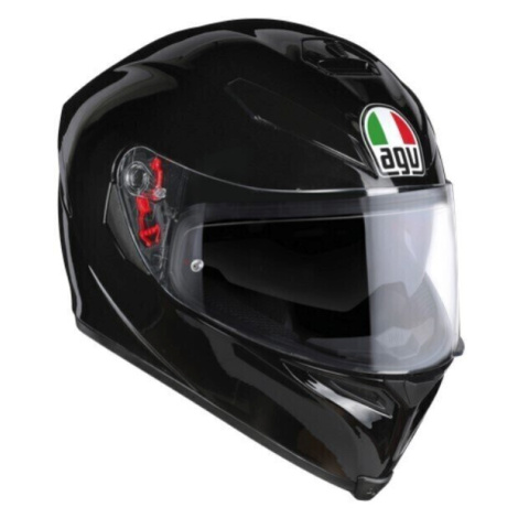 AGV K-5 S Solid Čierna Prilba