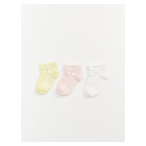 LC Waikiki 3-Pack Basic Baby Girl Socks