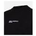 Sveter Karl Lagerfeld Jeans Klj Relaxed Logo Sweater Black